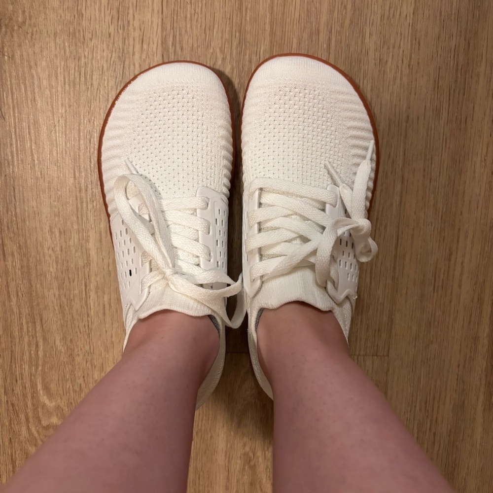 White Women's Athletic Shoes - Picture 4 of 4